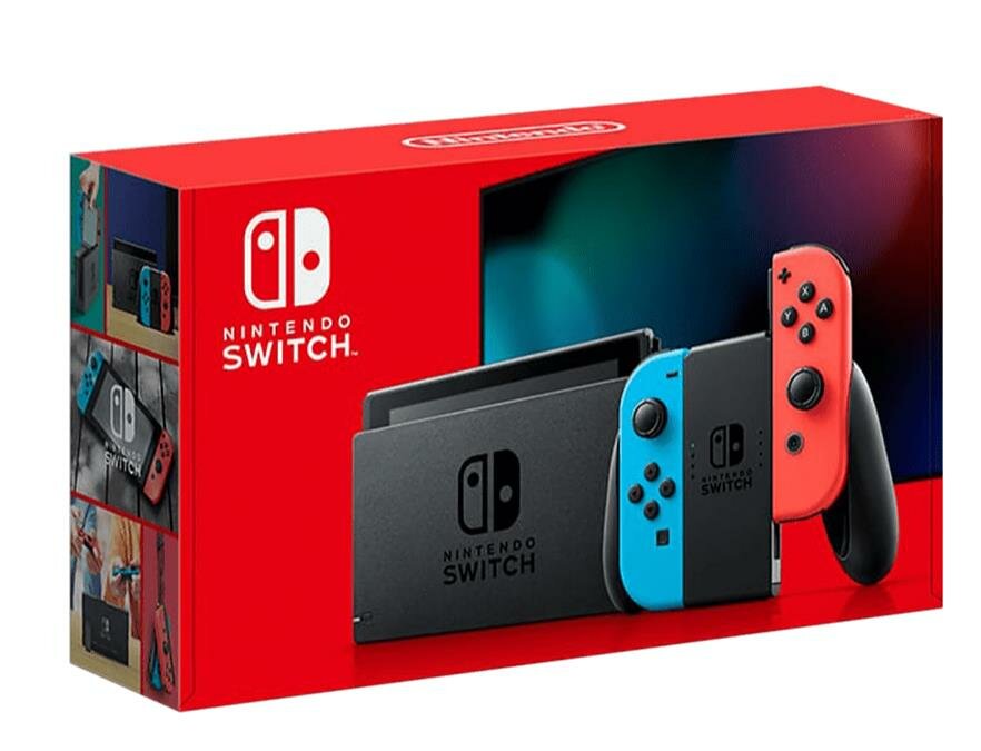 NINTENDO Switch Spielkonsole Switch Neon-Rot/Neon-Blau NINTENDO Switch Spielkonsole Switch Neon-Rot/Neon-Blau von Nintendo