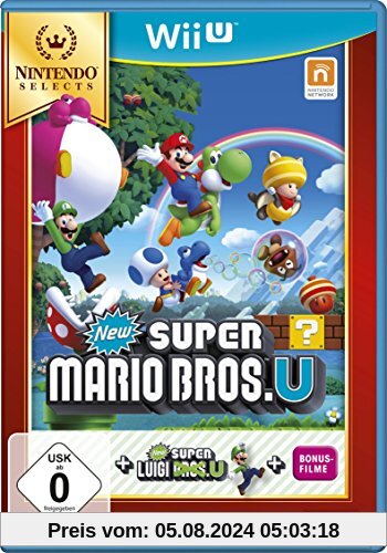 New Super Mario Bros. U + New Super Luigi U - Nintendo Selects - [Wii U] von Nintendo
