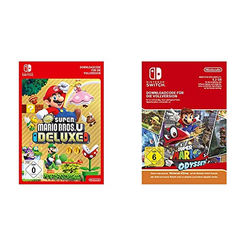New Super Mario Bros. U Deluxe | Switch - Download Code & Super Mario Odyssey [Switch Download Code] von Nintendo