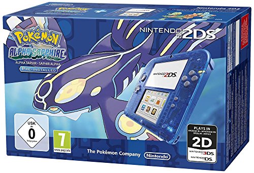 Nintendo 2DS Transparent blue Pokemon Sapphire von Nintendo