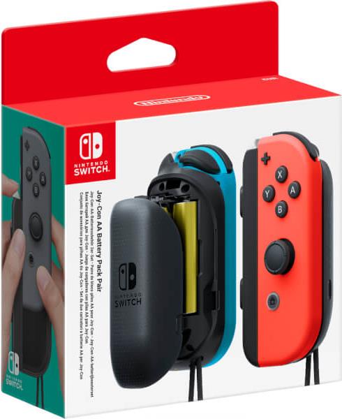 Nintendo - Batterieadapter 4 x AA-Typ (Packung mit 2) - für NINTENDO Joy-Con, Joy-Con(Left & Right), Joy-Con(Left), Joy-Con(Right) (2511966) von Nintendo