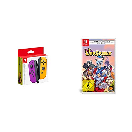 Nintendo Joy-Con 2er-Set, neon-lila/neon-orange & WarGroove: Deluxe Edition - [Nintendo Switch] von Nintendo