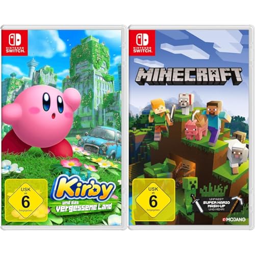 Nintendo Kirby und das vergessene Land - [Nintendo Switch] & Minecraft - [Nintendo Switch] von Nintendo