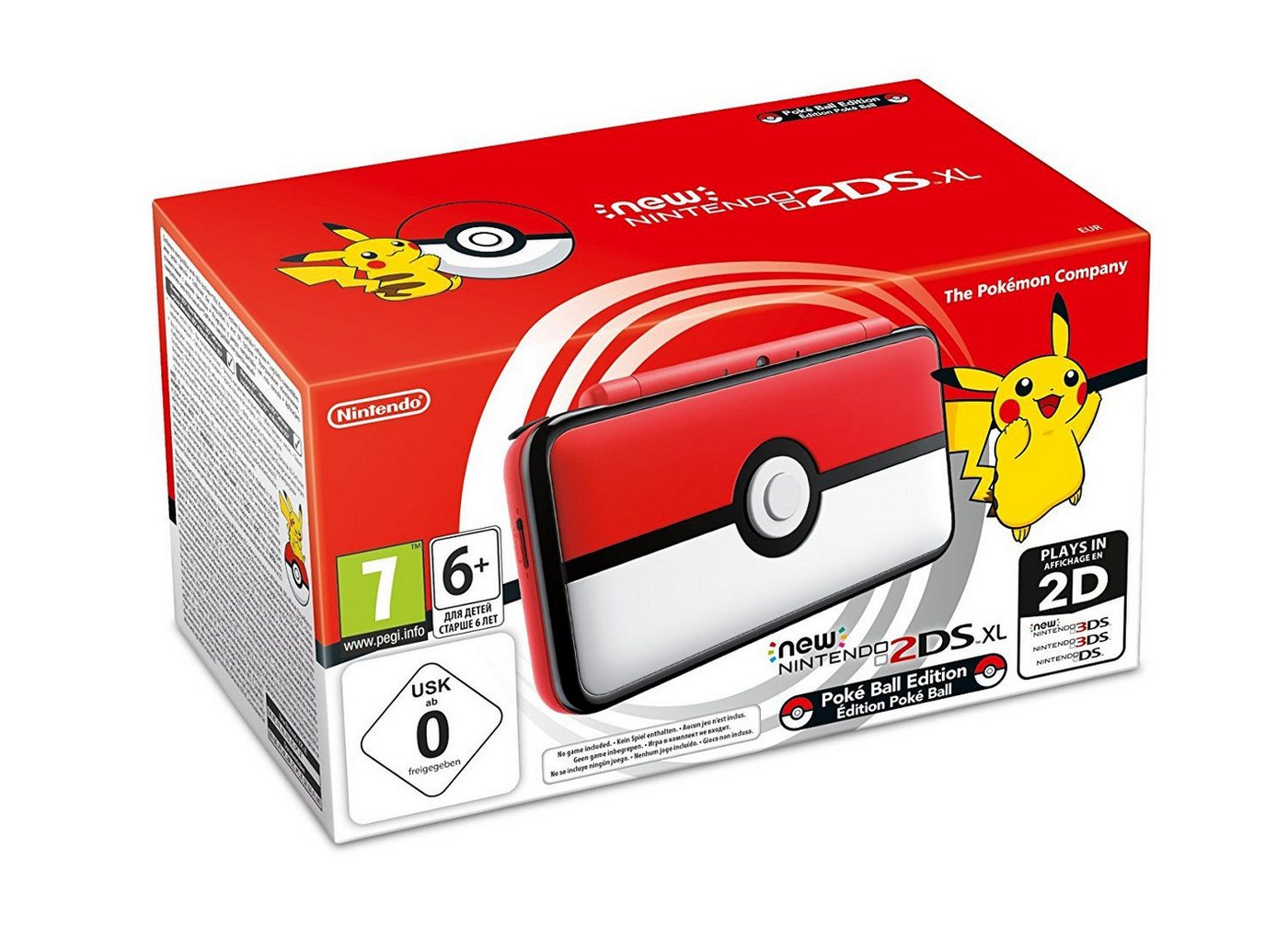 Nintendo New 2DS XL Konsole Poké Ball Pokemon Limited Edition von Nintendo