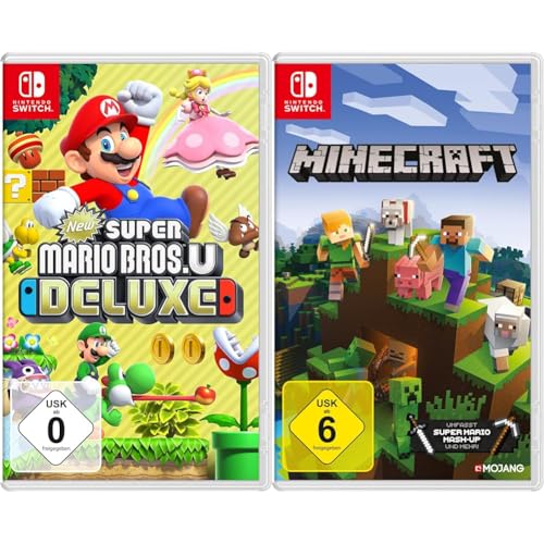 Nintendo New Super Mario Bros. U Deluxe - [Nintendo Switch] & Minecraft - [Nintendo Switch] von Nintendo