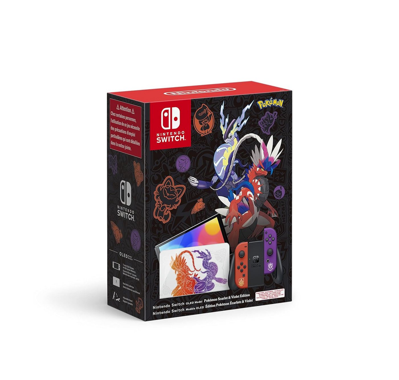 Nintendo Nintendo Switch OLED Konsole / Pokémon Karmesin & Purpur-Edition Nintendo Nintendo Switch OLED Konsole / Pokémon Karmesin & Purpur-Edition von Nintendo