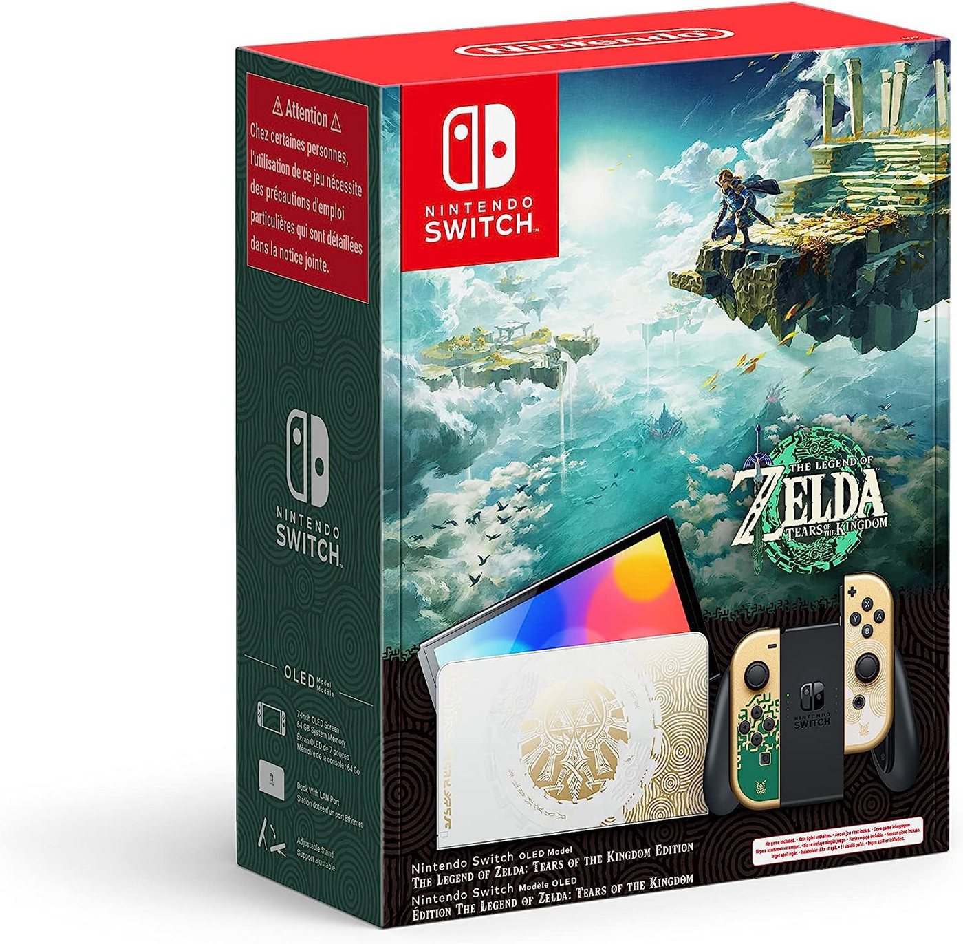 Nintendo Nintendo Switch OLED The Legend of Zelda: Tears of the Kingdom Edition Nintendo Nintendo Switch OLED The Legend of Zelda: Tears of the Kingdom Edition von Nintendo