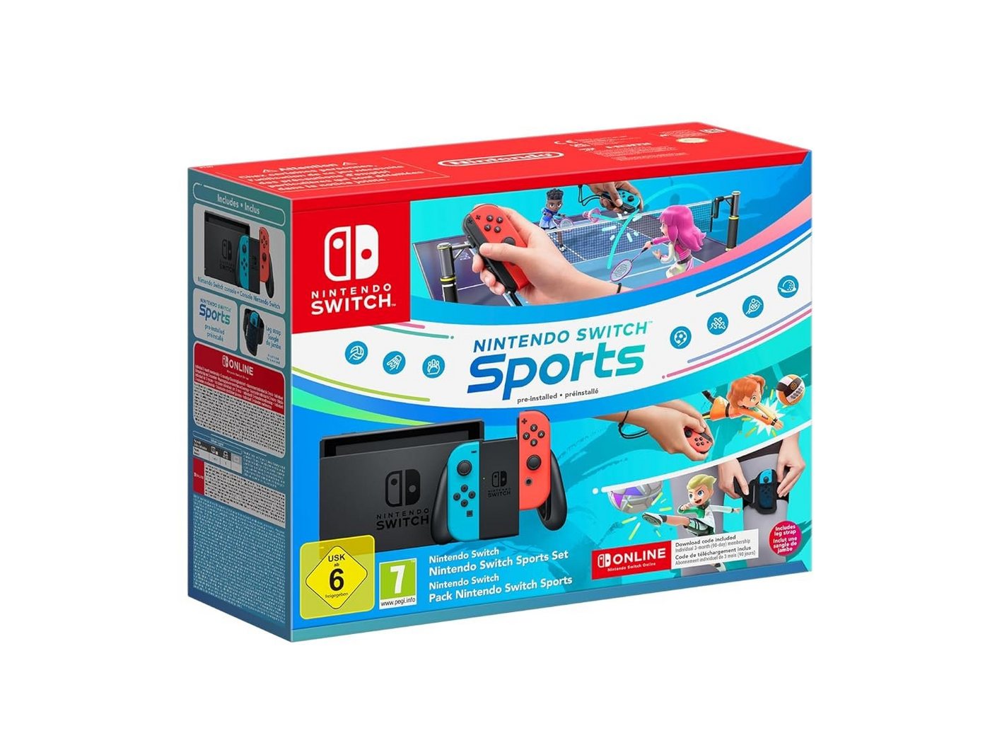 Nintendo Nintendo Switch Sports Set + 3 Monate Nintendo Switch Online Nintendo Nintendo Switch Sports Set + 3 Monate Nintendo Switch Online von Nintendo