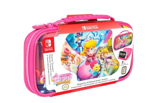 NINTENDO Switch Game Traveler Deluxe Princess Peach Showtime Travel Case von Nintendo