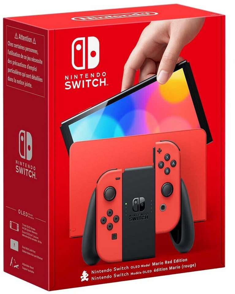 Nintendo Switch (OLED-Modell) Mario-Edition (rot) von Nintendo