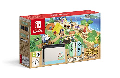Nintendo Switch Animal Crossing Konsole (Limited Edition) + Animal Crossing New Horizons von Nintendo
