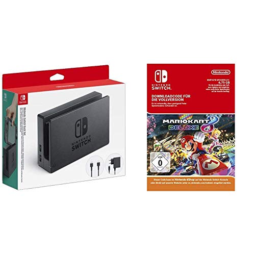 Nintendo Switch Dock Set & Mario Kart 8 Deluxe [Switch Download Code] von Nintendo