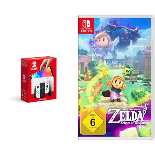 Nintendo Switch-Konsole (OLED-Modell) Weiß & The Legend of Zelda: Echoes of Wisdom von Nintendo
