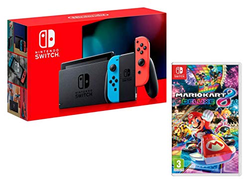 Nintendo Switch Konsole 32Gb Neon-Rot/Neon-Blau + Mario Kart 8 Deluxe von Nintendo