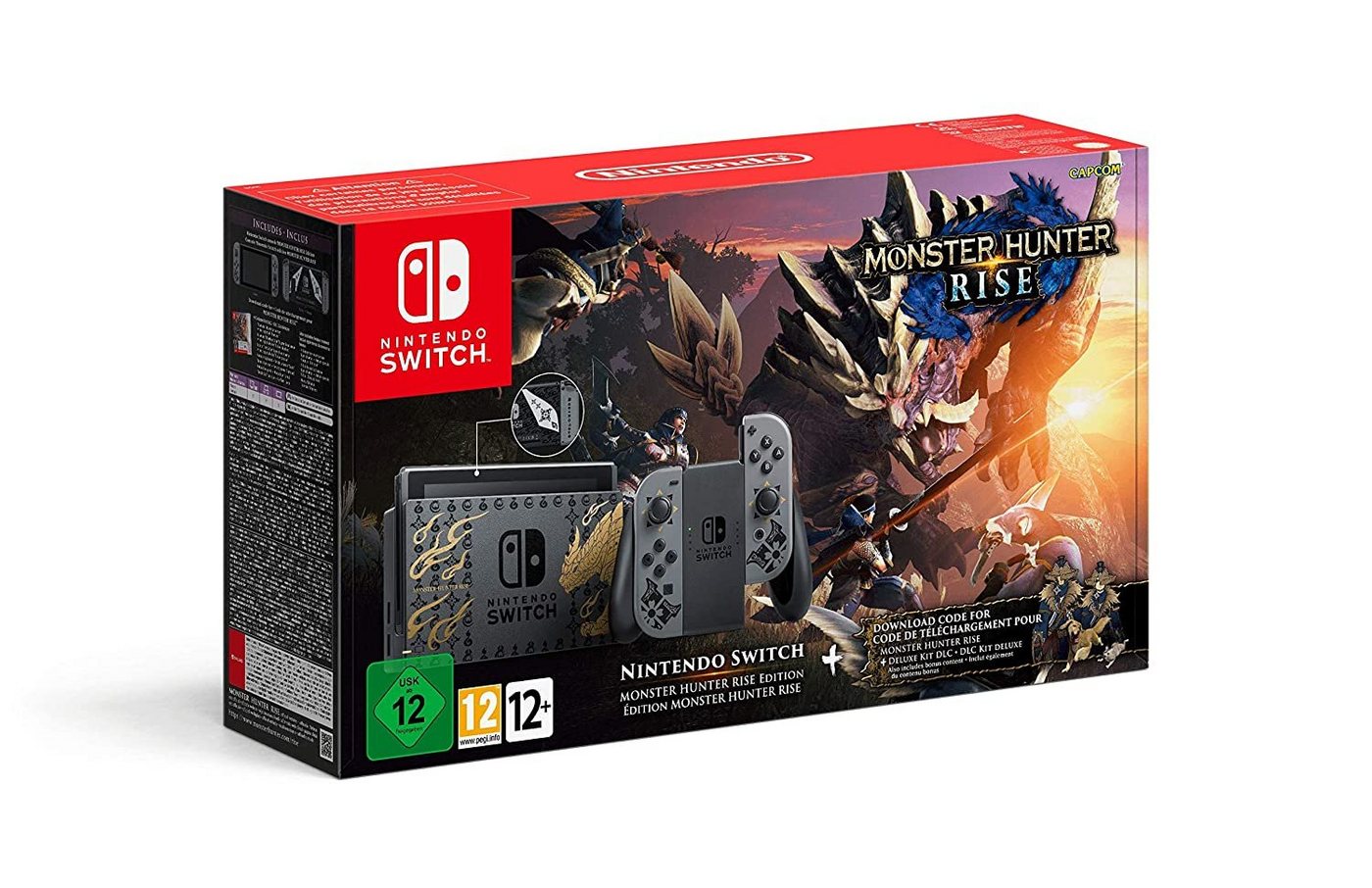 Nintendo Switch Konsole Monster Hunter Rise Edition Zubehör Nintendo von Nintendo