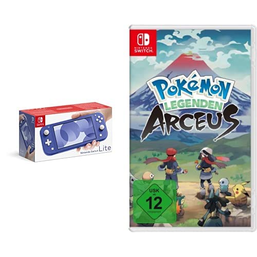 Nintendo Switch Lite, Standard, Blau + Pokémon-Legenden: Arceus Switch von Nintendo