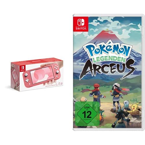 Nintendo Switch Lite, Standard, Koralle + Pokémon-Legenden: Arceus - [Nintendo Switch] von Nintendo