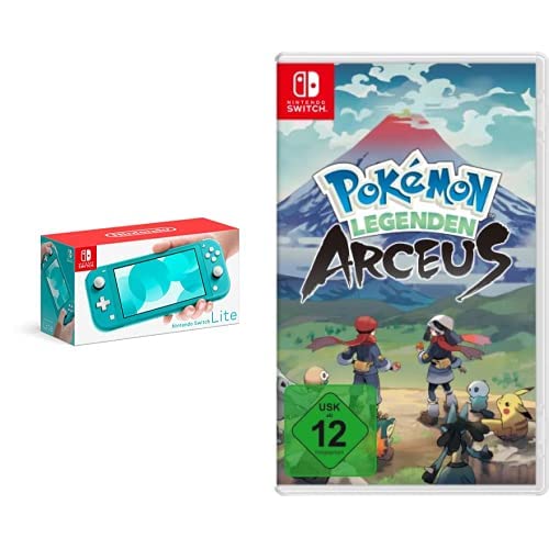 Nintendo Switch Lite, Standard, türkis-blau + Pokémon-Legenden: Arceus - [Nintendo Switch] von Nintendo