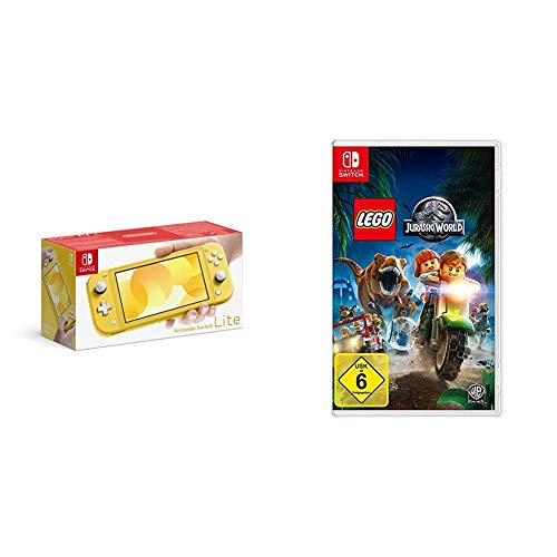 Nintendo Switch Lite, gelb + LEGO Jurassic World Switch von Nintendo