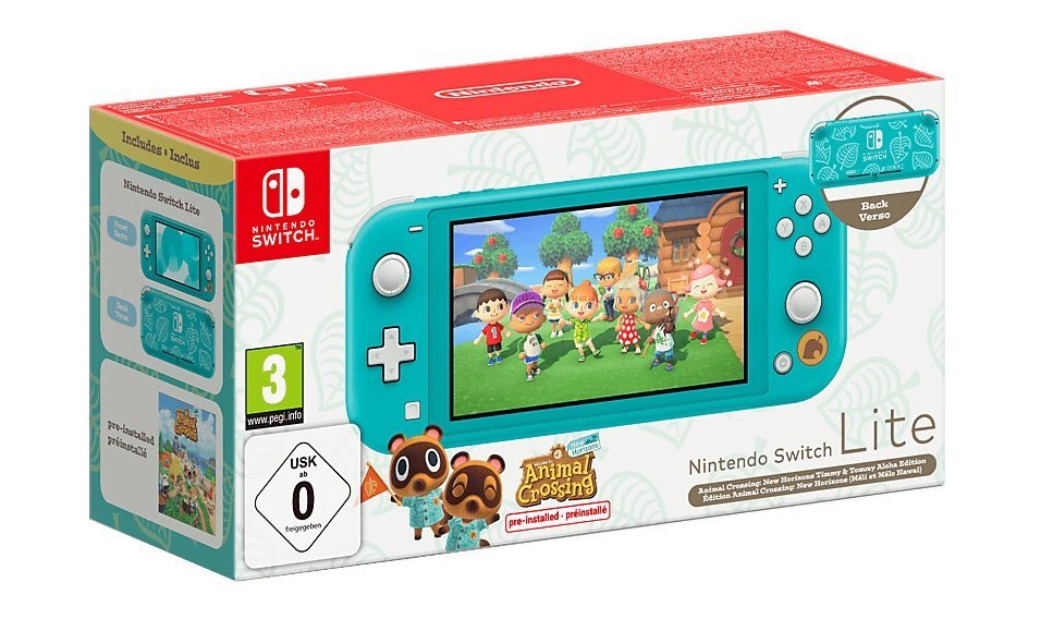 Nintendo Switch Lite Animal Crossing Bundle Handheld türkis Nintendo Switch Lite Animal Crossing Bundle Handheld türkis von Nintendo