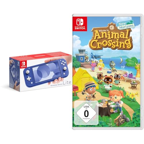 Nintendo Switch Lite Blau + Animal Crossing: New Horizons Switch von Nintendo