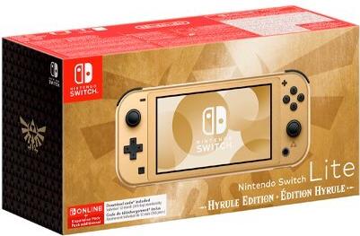Nintendo Switch Lite Hyrule-Edition Lim. Edition New Horiz (10013779) von Nintendo