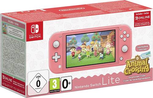 Nintendo Switch Lite Koralle Animal Crossing: New Horizons Edition von Nintendo