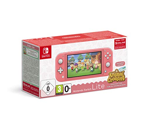 Nintendo Switch Lite Koralle & Animal Crossing: New Horizons-Edition von Nintendo