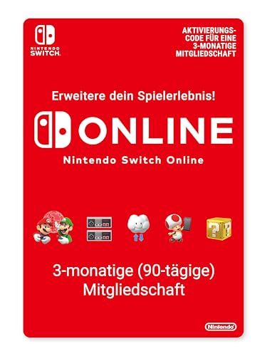 Nintendo Switch Online Mitgliedschaft - 3 Monate | Switch Download Code von Nintendo