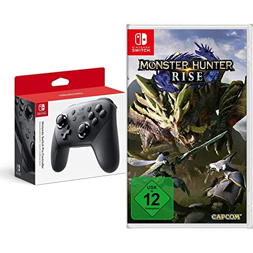 Nintendo Switch Pro Controller + Monster Hunter Rise von Nintendo