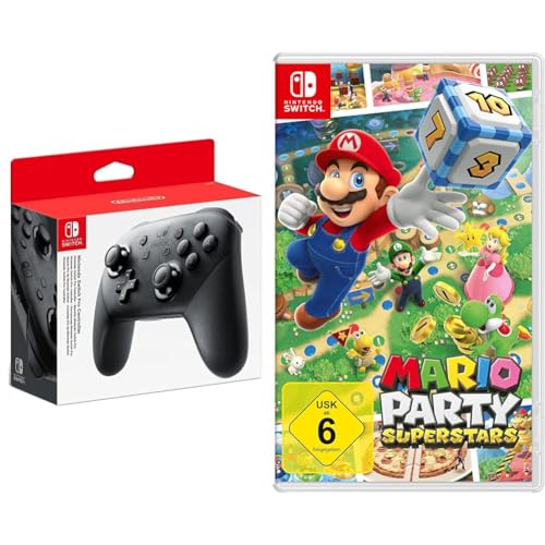 Nintendo Switch Pro Controller & Mario Party Superstars Switch von Nintendo
