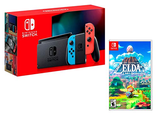 Nintendo Switch V2 32Gb Neon-Rot/Neon-Blau [neues model] + Zelda: Link's Awakening von Nintendo