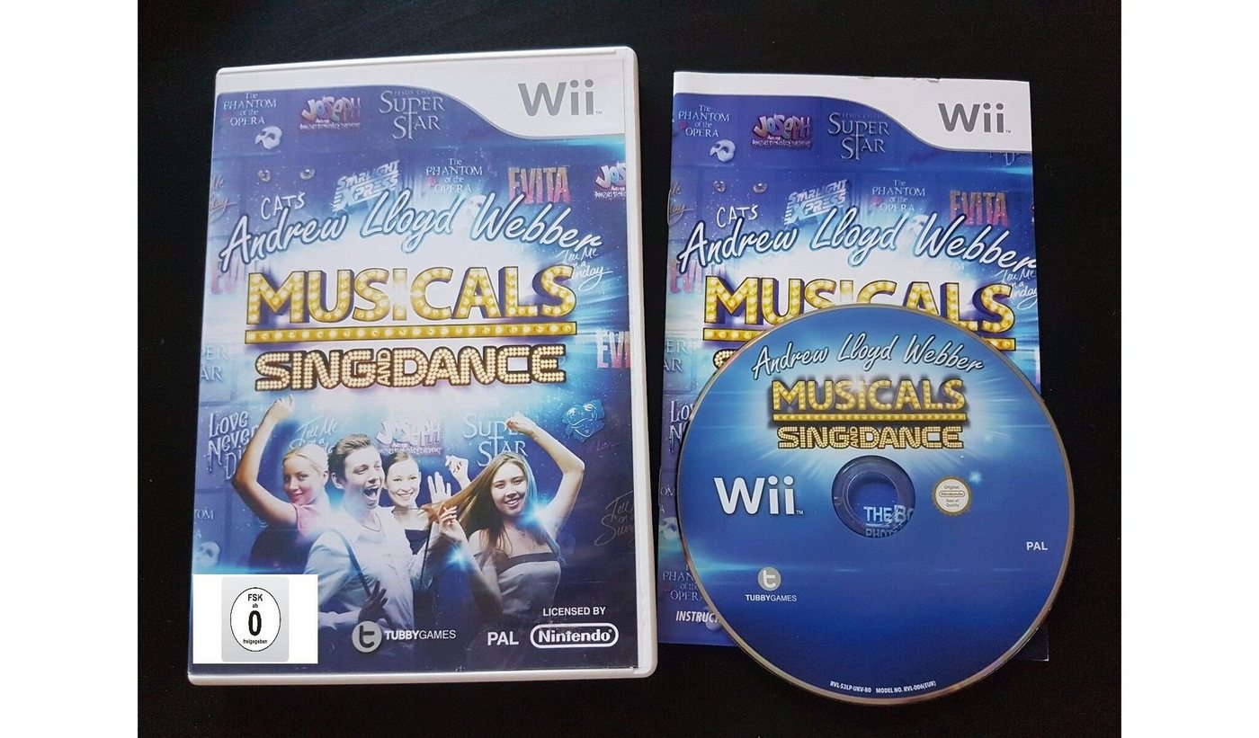Nintendo Wii Musicals Sing and Dance Andrew Lloyd Webber Nintendo Wii von Nintendo