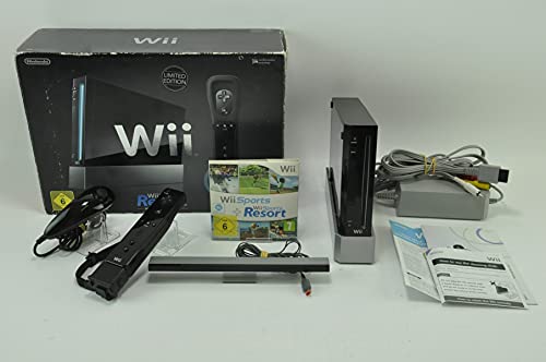 Nintendo Wii "Sports Resort Pak" - Konsole inkl. Wii Sports, Wii Sports Resort + Motion Plus, schwarz von Nintendo