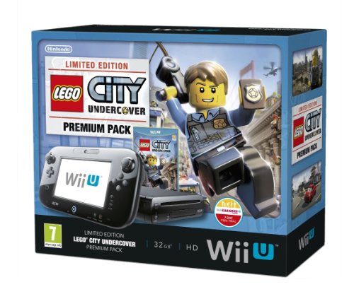 Nintendo Wii U 32Gb Lego City: Undercover Premium Pack - Schwarz (Nintendo Wii U) [britische Import] von Nintendo