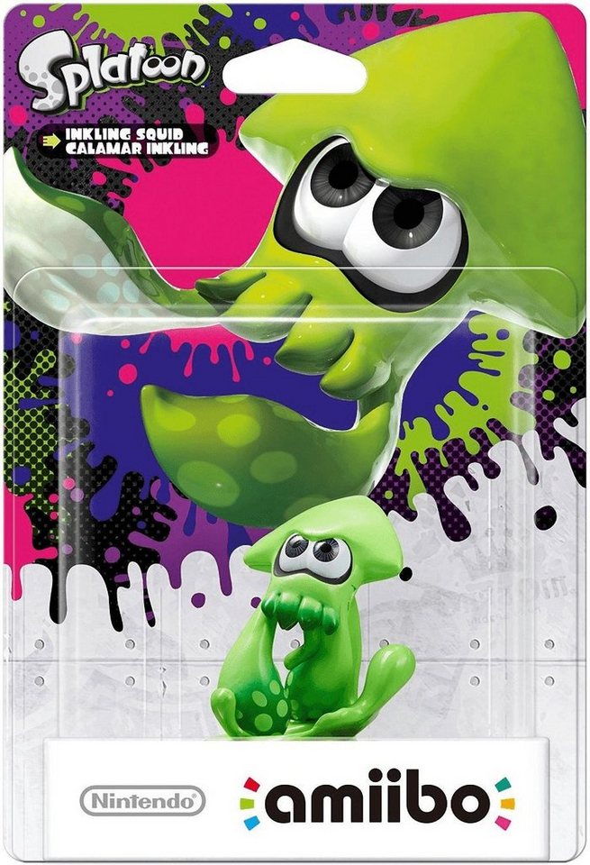 Nintendo amiibo Inkling Tintenfisch Squid grün Splatoon Collection Switch-Controller (Digitale Inhalte) von Nintendo