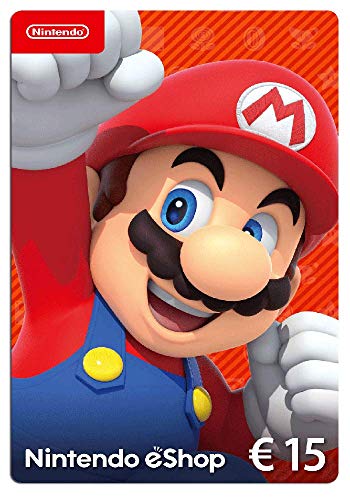 Nintendo eShop Card | 15 EUR Guthaben | Download Code (EU) | Switch von Nintendo