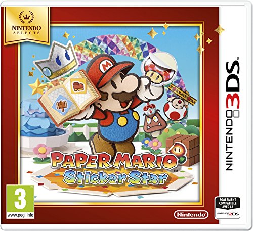 Papier Mario Sticker Star Select 3DS Spiel von Nintendo