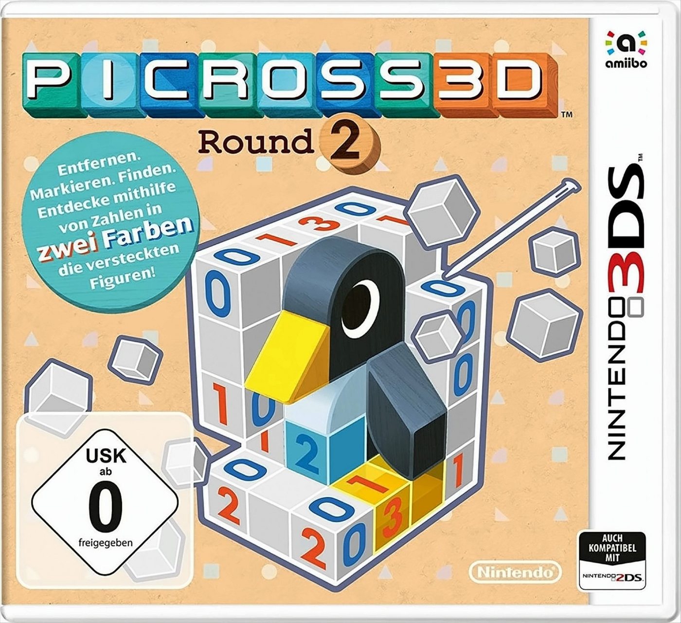 Picross 3D: Round 2 Nintendo 3DS Picross 3D: Round 2 Nintendo 3DS von Nintendo