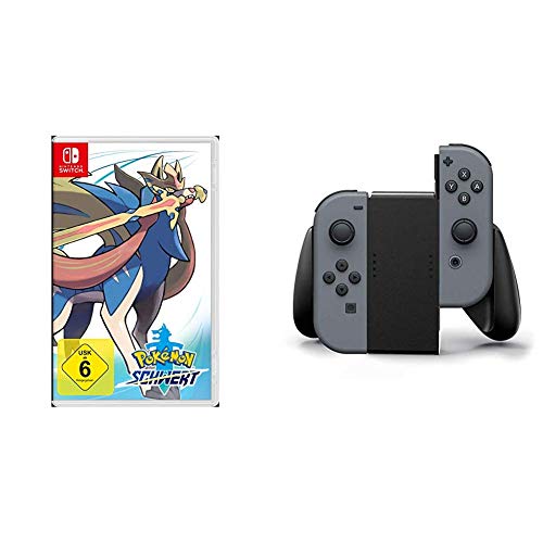 Pok√©mon Schwert - [Nintendo Switch] & Nintendo Switch Joy-Con Comfort Grip (Schwarz) von Nintendo