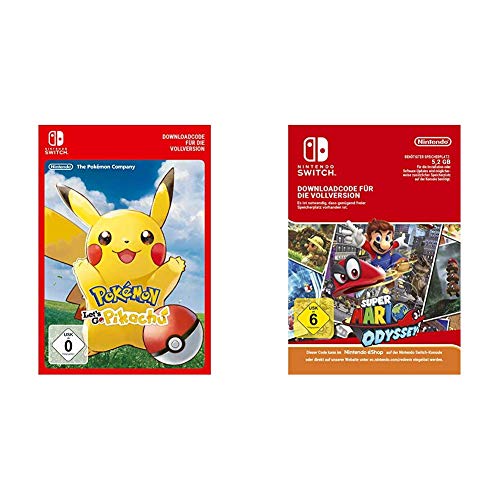 Pok√©mon: Let's Go, Pikachu! | Switch - Download Code & Super Mario Odyssey [Switch Download Code] von Nintendo