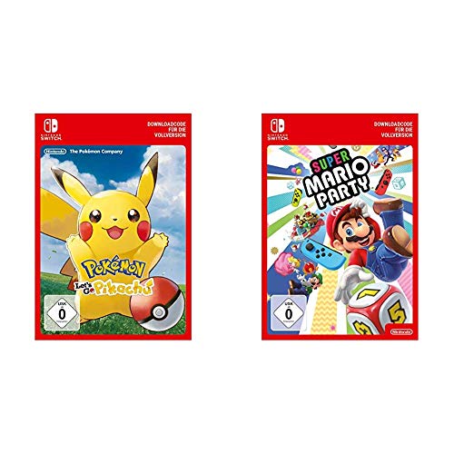 Pok√©mon: Let's Go, Pikachu! | Switch - Download Code & Super Mario Party - [Nintendo Switch - Download Code] von Nintendo