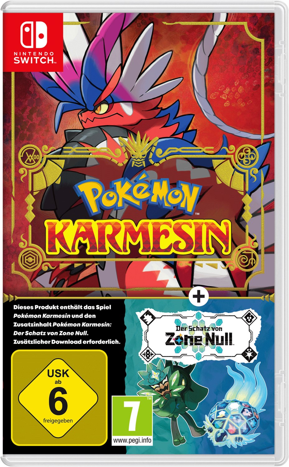 Pokémon Karmesin Bundle inkl. Der Schatz von Zone Null von Nintendo