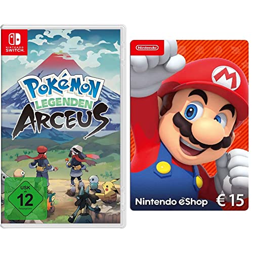 Pokémon-Legenden: Arceus [Nintendo Switch] + eShop Card | 15 EUR Guthaben (Download Code) von Nintendo