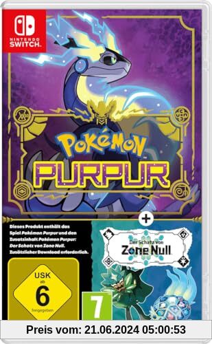 Pokémon Purpur + Der Schatz von Zone Null - Erweiterung von Nintendo