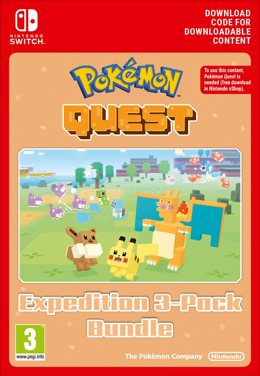 Pokémon Quest Expedition 3-Pack Bundle Pokémon Quest Expedition 3-Pack Bundle von Nintendo