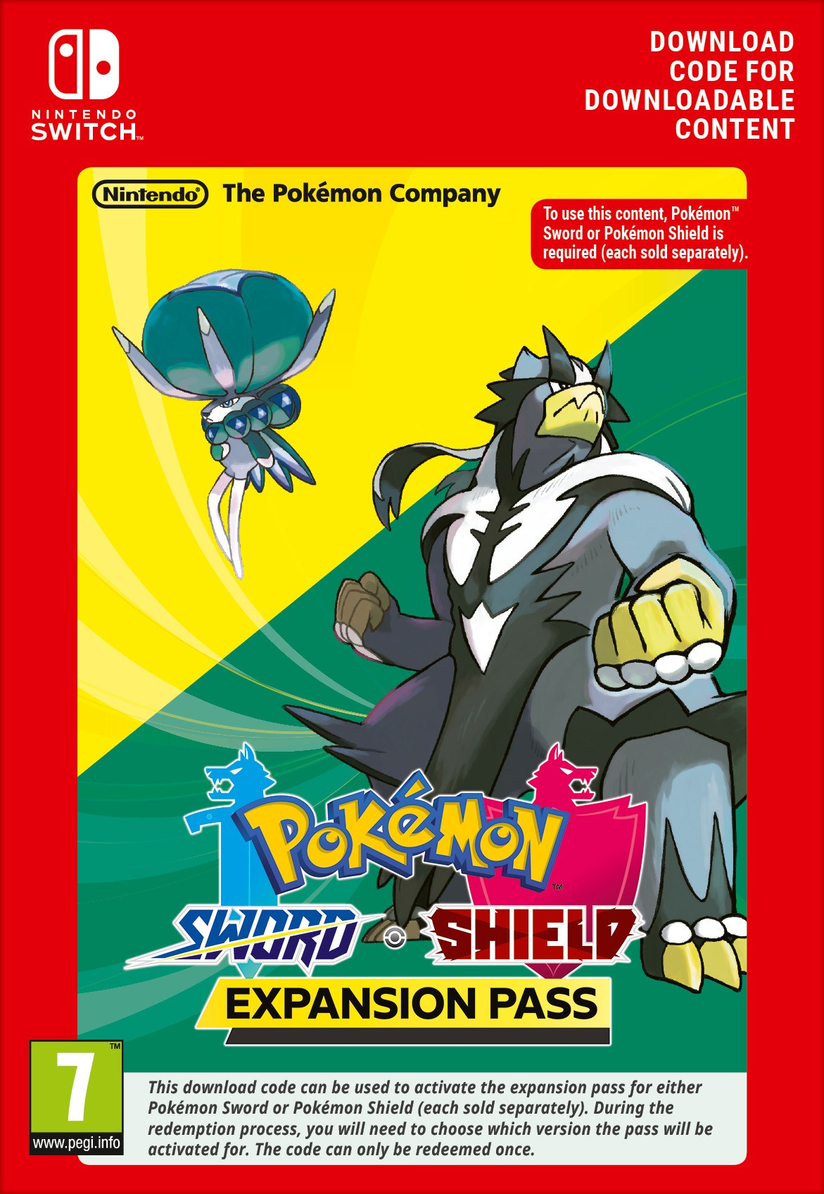 Pokémon Sword Expansion Pass OR Pokémon Shield Expansion Pass von Nintendo