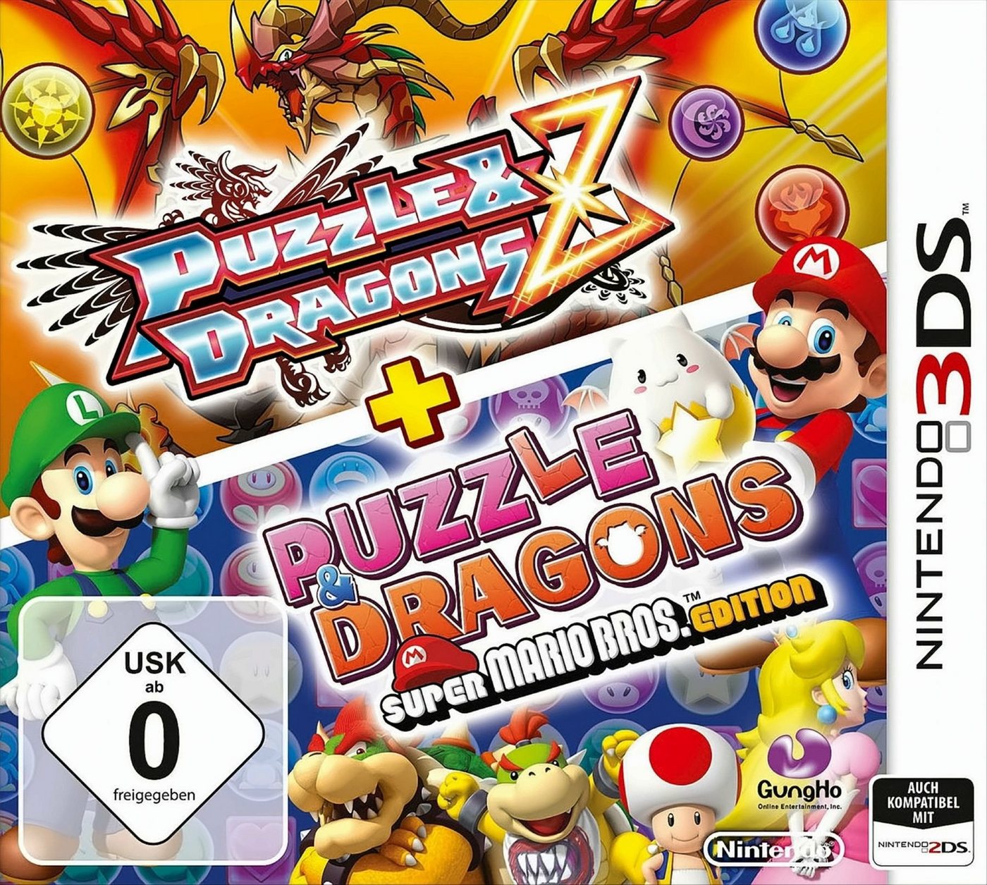 Puzzle & Dragons Z + Puzzle & Dragons: Super Mario Bros. Edition Nintendo 3DS Puzzle & Dragons Z + Puzzle & Dragons: Super Mario Bros. Edition Nintendo 3DS von Nintendo