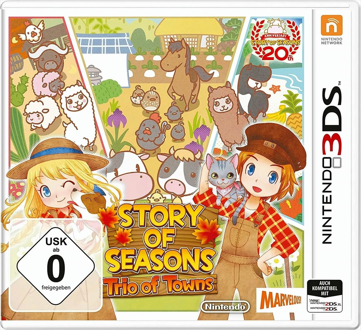 Story of Seasons: Trio of Towns Nintendo 3DS von Nintendo