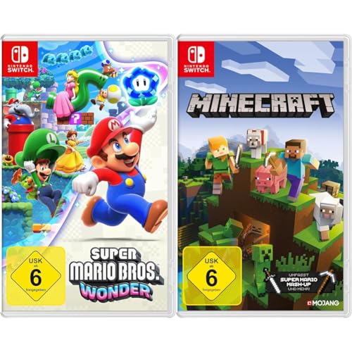 Super Mario Bros. Wonder - [Nintendo Switch] & Minecraft - [Nintendo Switch] von Nintendo